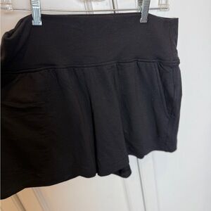 Athleta Charcoal Skort with Handy Pockets